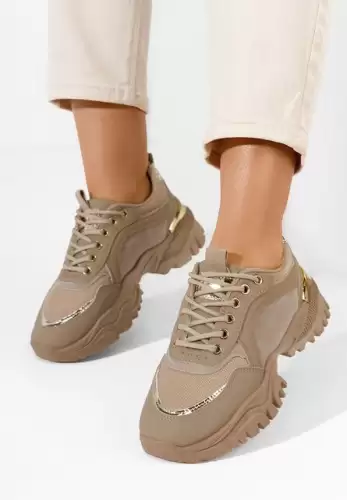 Sneakers dama Letania kaki
