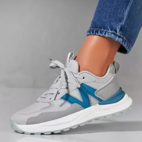 Adidasi dama Gri din Piele Ecologica Dayra2