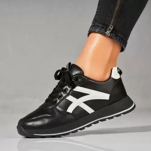 Adidasi dama Negri din Piele Ecologica Alejo