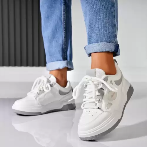 Adidasi dama Piele Ecologica Alb Avaia