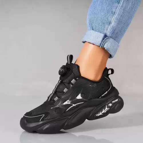 Adidasi dama Piele Ecologica Negru Kayen