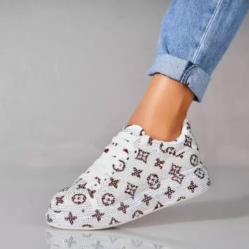 Adidasi dama Textil Alb Ryer