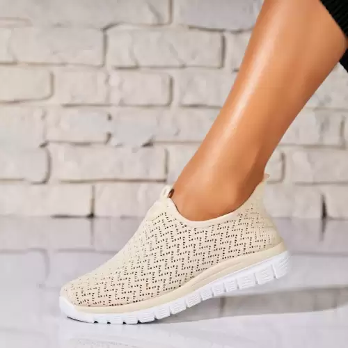 Adidasi dama Textil Bej Leola