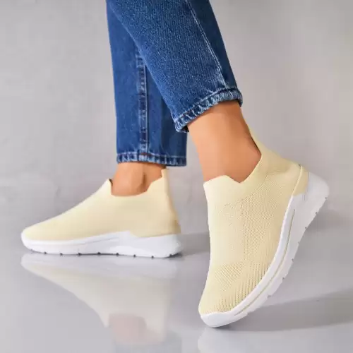 Adidasi dama Textil Bej Sofya