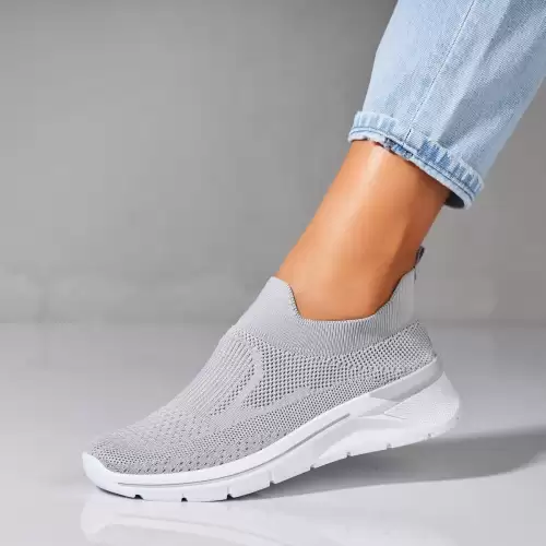 Adidasi dama Textil Gri Brany