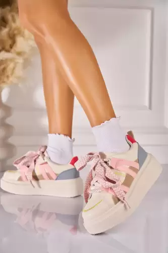 Adidasi de dama Piele Ecologica Color Allyse