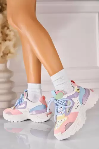 Adidasi de dama Piele Ecologica Color Jamelia