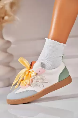 Adidasi de dama Piele Ecologica Color Letti