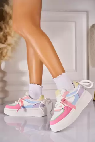 Adidasi de dama Piele Ecologica Color Maliea