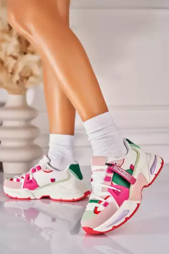 Adidasi de dama Piele Ecologica Color Paislie