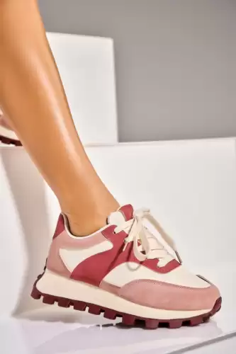 Adidasi de dama Piele Ecologica Maro Niana