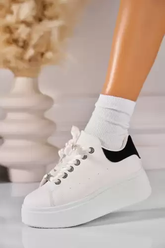 Adidasi de dama Piele Ecologica Negru Aleda