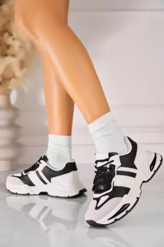 Adidasi de dama Piele Ecologica Negru Azlin