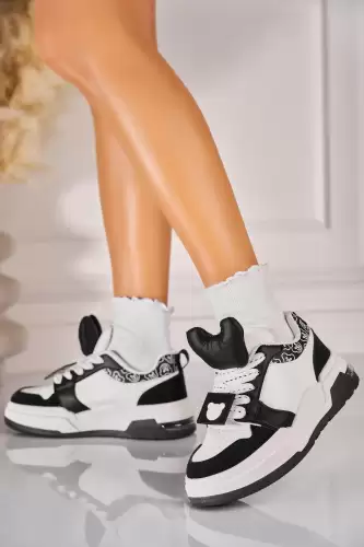 Adidasi de dama Piele Ecologica Negru Molina