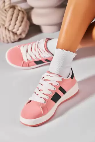 Adidasi de dama Piele Ecologica Roz Iriana