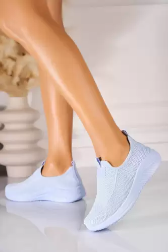 Adidasi de dama Textil Albastru Lucelia