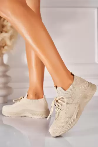Adidasi de dama Textil Bej Serene