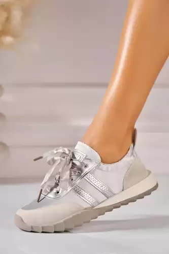 Adidasi de dama Textil Gri Naysha