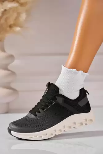 Adidasi de dama Textil Negru Airyana2