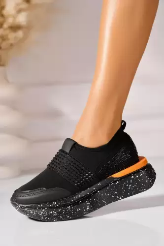 Adidasi de dama Textil Negru Amarya