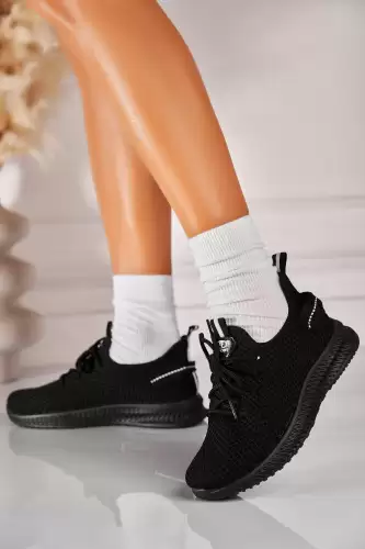 Adidasi de dama Textil Negru Jaylie