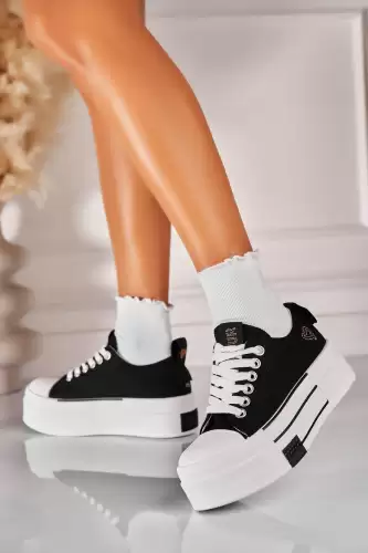 Adidasi de dama Textil Negru Kylea