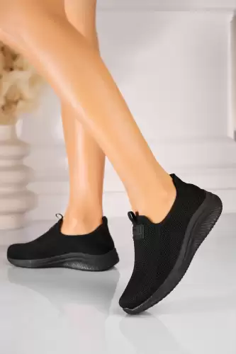 Adidasi de dama Textil Negru Lucelia