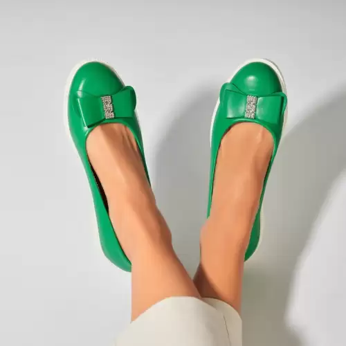 Balerini dama Piele Ecologica Verde Marija