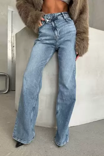 Blugi Dama Evazati Albastru Hayden