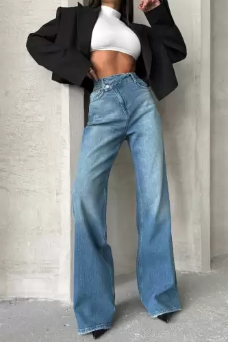 Blugi Dama Evazati Albastru Hayden2