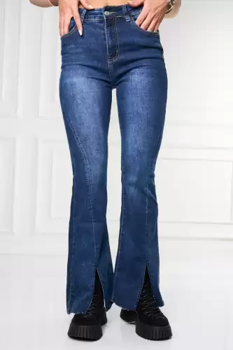 Blugi Dama Evazati Bleumarin Manesa