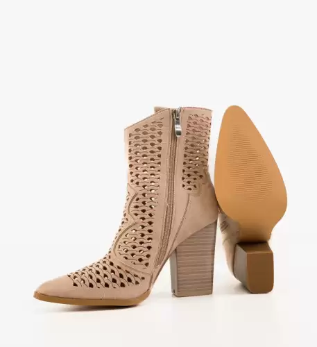 Botine dama Allaka Bej