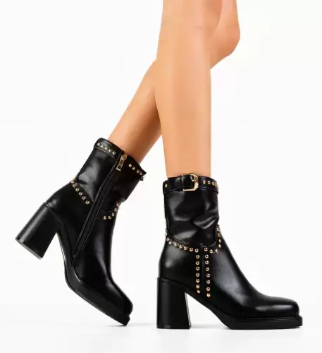 Botine dama Jade Negre