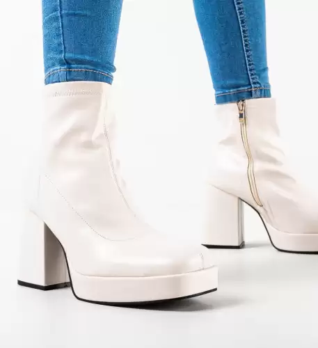 Botine dama Kids Bej