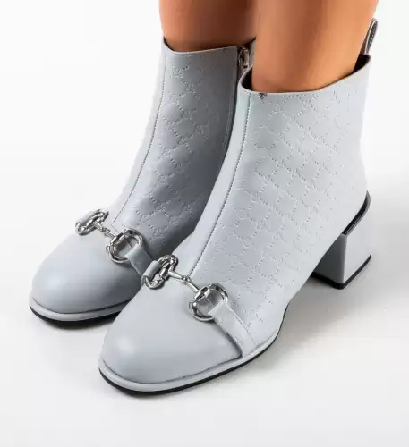 Botine dama Santiago Albastre