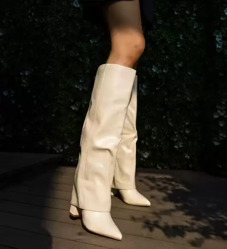 Cizme dama Kefilwe Bej