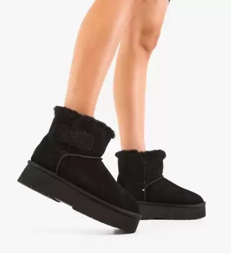 Cizme tip Ug Yayya Negre