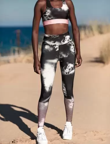 Colanti Fitness Negru Janalyn