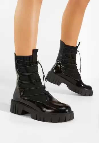 Ghete dama negre Lisette