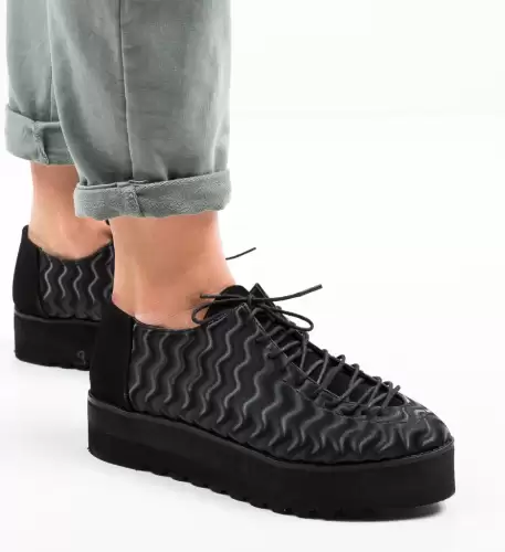 Pantofi Casual Asco Negri
