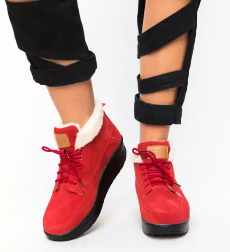 Pantofi Casual Blind Rosii