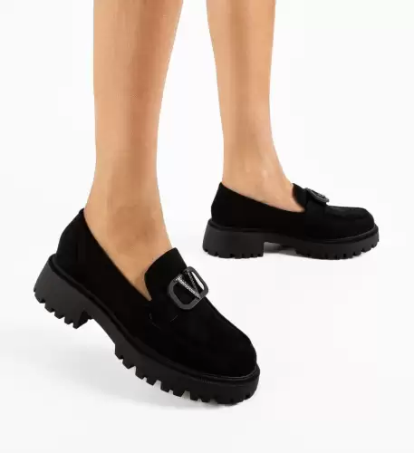 Pantofi Casual dama Ejiro Negri