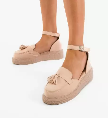 Pantofi Casual dama Hagge Bej