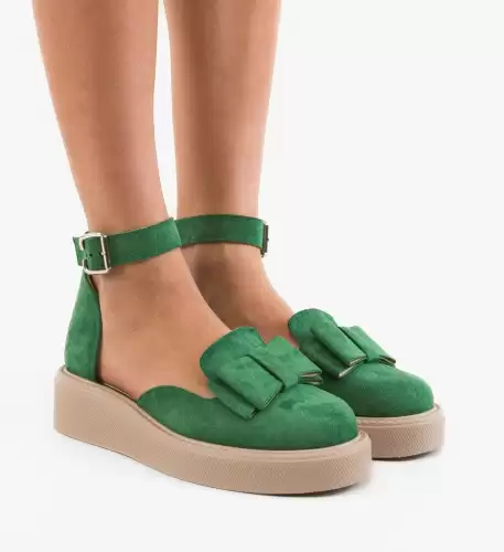 Pantofi Casual dama Hammbe Verzi