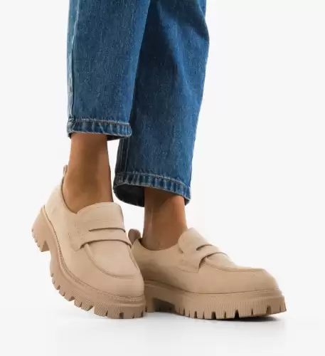 Pantofi Casual dama Laje Bej