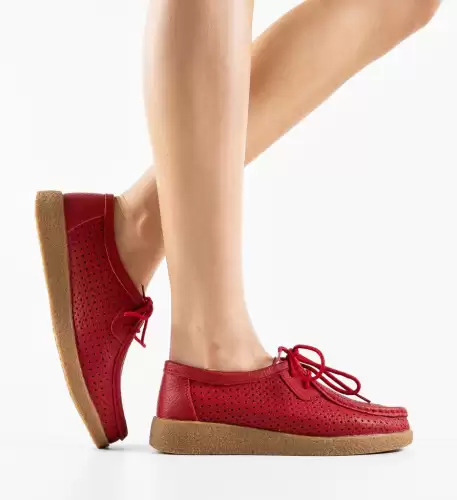 Pantofi Casual Yorker Rosii