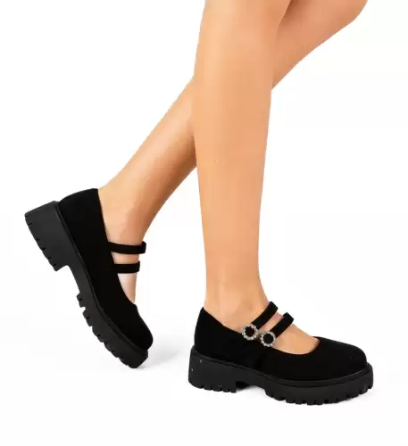 Pantofi casusal Snokers Negri