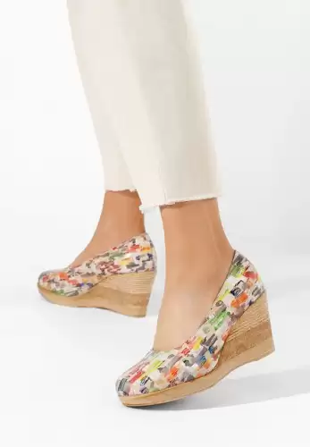 Pantofi cu platforma Zola C1 multicolori