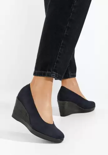 Pantofi cu platforma Zolia V5 navy