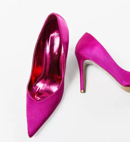 Pantofi cu toc Blada Fuchsia